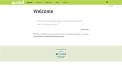 Desktop Screenshot of fairbill.com